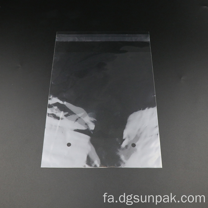 کیسه های خود چسب شفاف Opp Pe